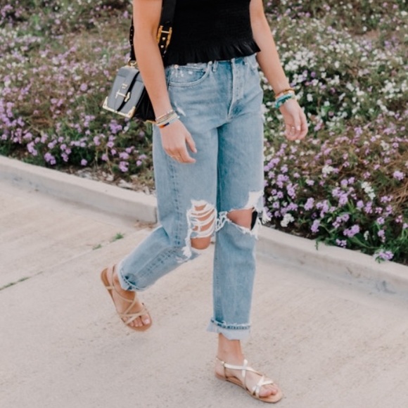 AGOLDE 90's Mid Rise Loose Fit Jeans - Picture 3 of 9